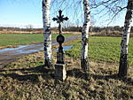 Křížek u silnice třeboň - Lomnice u odbočky na rybník Rožmberk | Kapličky Třeboňsko | MAS Třeboňsko
