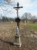 Křížek na konci obce Višňová směrem od Pleší | Kapličky Třeboňsko | MAS Třeboňsko Křížek na konci obce Višňová směrem od Pleší | Kapličky Třeboňsko | MAS Třeboňsko