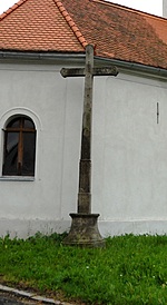 Kříž u kaple,Malíkov | Kapličky Třeboňsko | MAS Třeboňsko