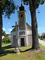 Návesní kaple v Bílé | Kapličky Třeboňsko | MAS Třeboňsko