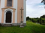 Kříž u kaple, Sedlo | Kapličky Třeboňsko | MAS Třeboňsko
