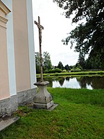 Kříž u kaple, Sedlo | Kapličky Třeboňsko | MAS Třeboňsko