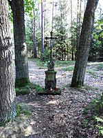 Kříž na Žabárně, Klikov | Kapličky Třeboňsko | MAS Třeboňsko