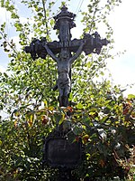Křížek v Plavsku směr chatová oblast Čihadlo | Kapličky Třeboňsko | MAS Třeboňsko