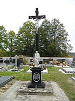 Centrální kříž na hřbitově, Majdalena | Kapličky Třeboňsko | MAS Třeboňsko