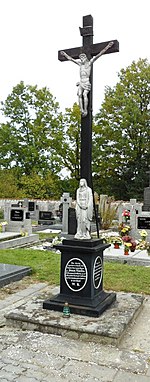 Centrální kříž na hřbitově, Majdalena | Kapličky Třeboňsko | MAS Třeboňsko Centrální kříž na hřbitově, Majdalena | Kapličky Třeboňsko | MAS Třeboňsko