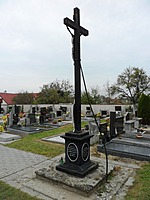 Centrální kříž na hřbitově, Majdalena | Kapličky Třeboňsko | MAS Třeboňsko