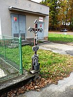 Kříž v ulici Novohradská | Kapličky Třeboňsko | MAS Třeboňsko