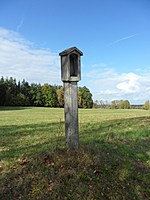 Boží muka u silnice E551, Mláka | Kapličky Třeboňsko | MAS Třeboňsko