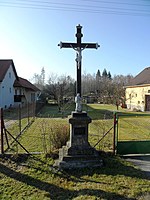 Kříž u silnice E49, Majdalena | Kapličky Třeboňsko | MAS Třeboňsko