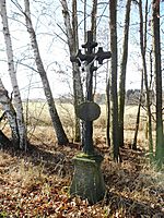 Kříž na cestě k rybníku Závistivý, Pístina | Kapličky Třeboňsko | MAS Třeboňsko