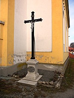 Kříž u kostela, Stříbřec | Kapličky Třeboňsko | MAS Třeboňsko